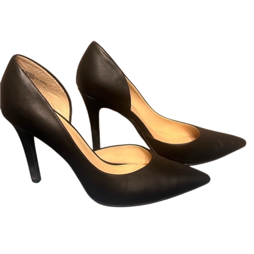 ANA Pointed Toe Closed Toe Classic Versatile Black Stiletto Pump 7.5